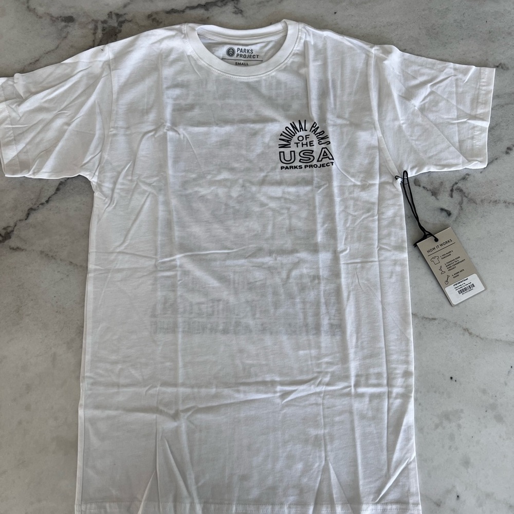 Parks Project White Unisex T-Shirt